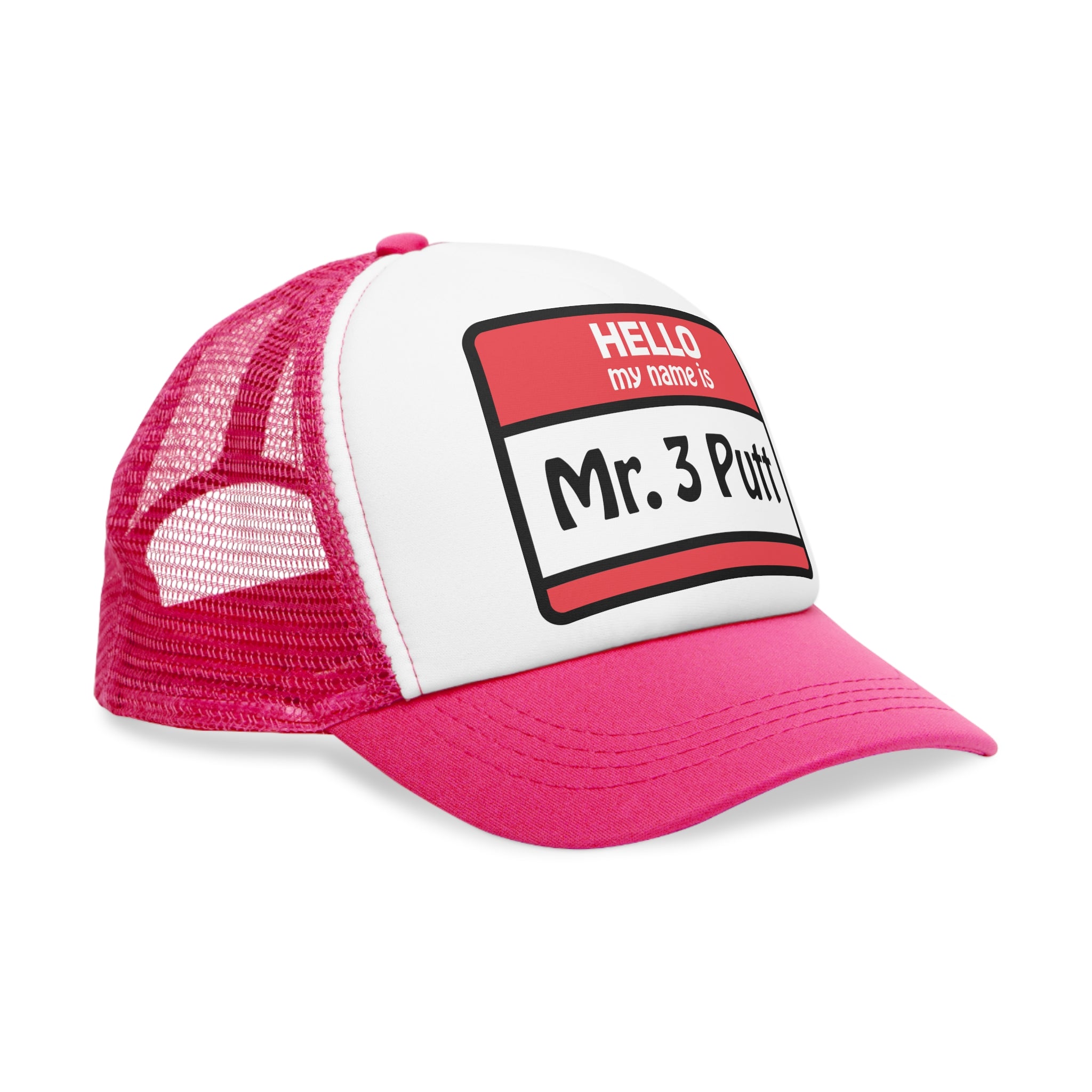 Mr. Three Putt Name tag - Mulligan Masters Cap