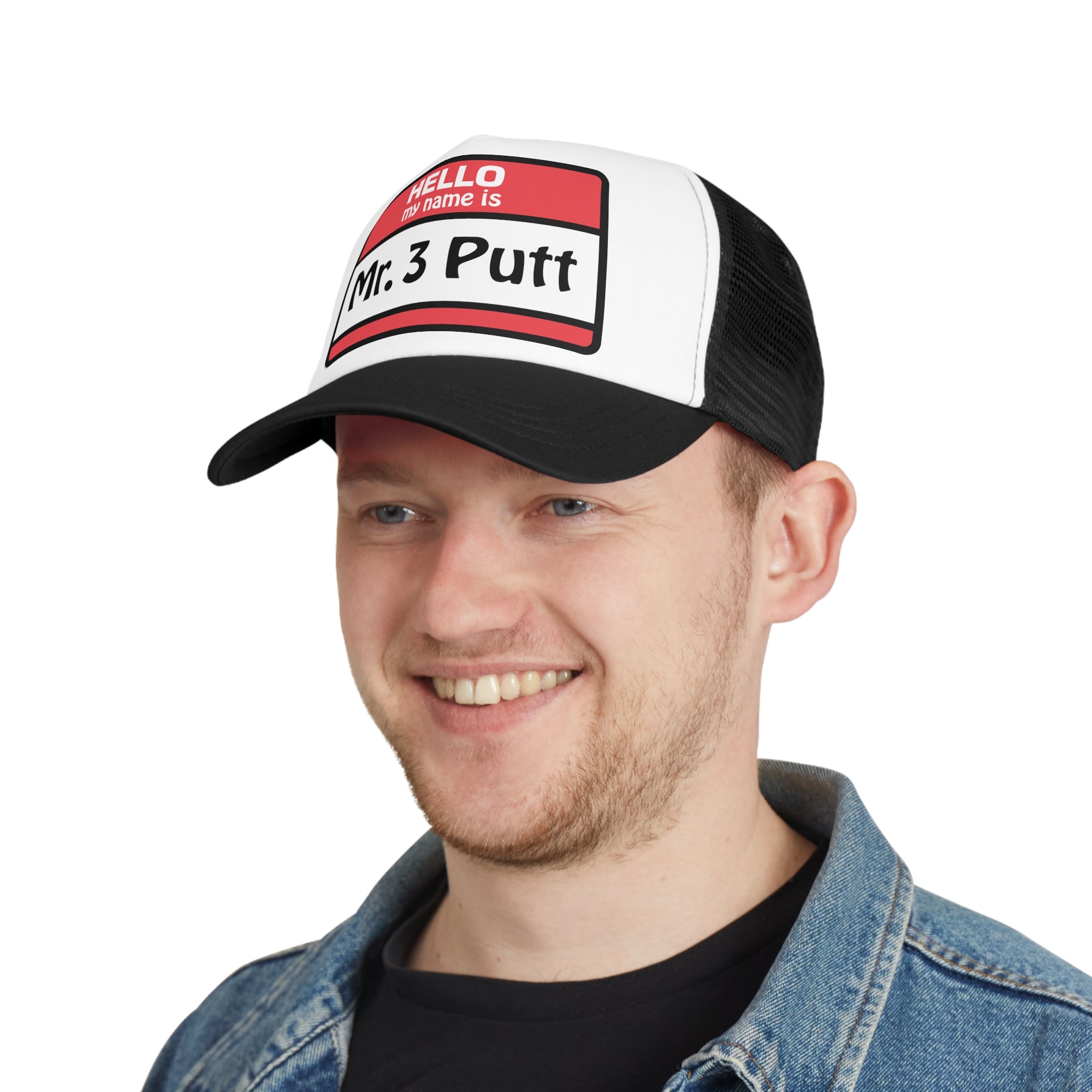 Mr. Three Putt Name tag - Mulligan Masters Cap