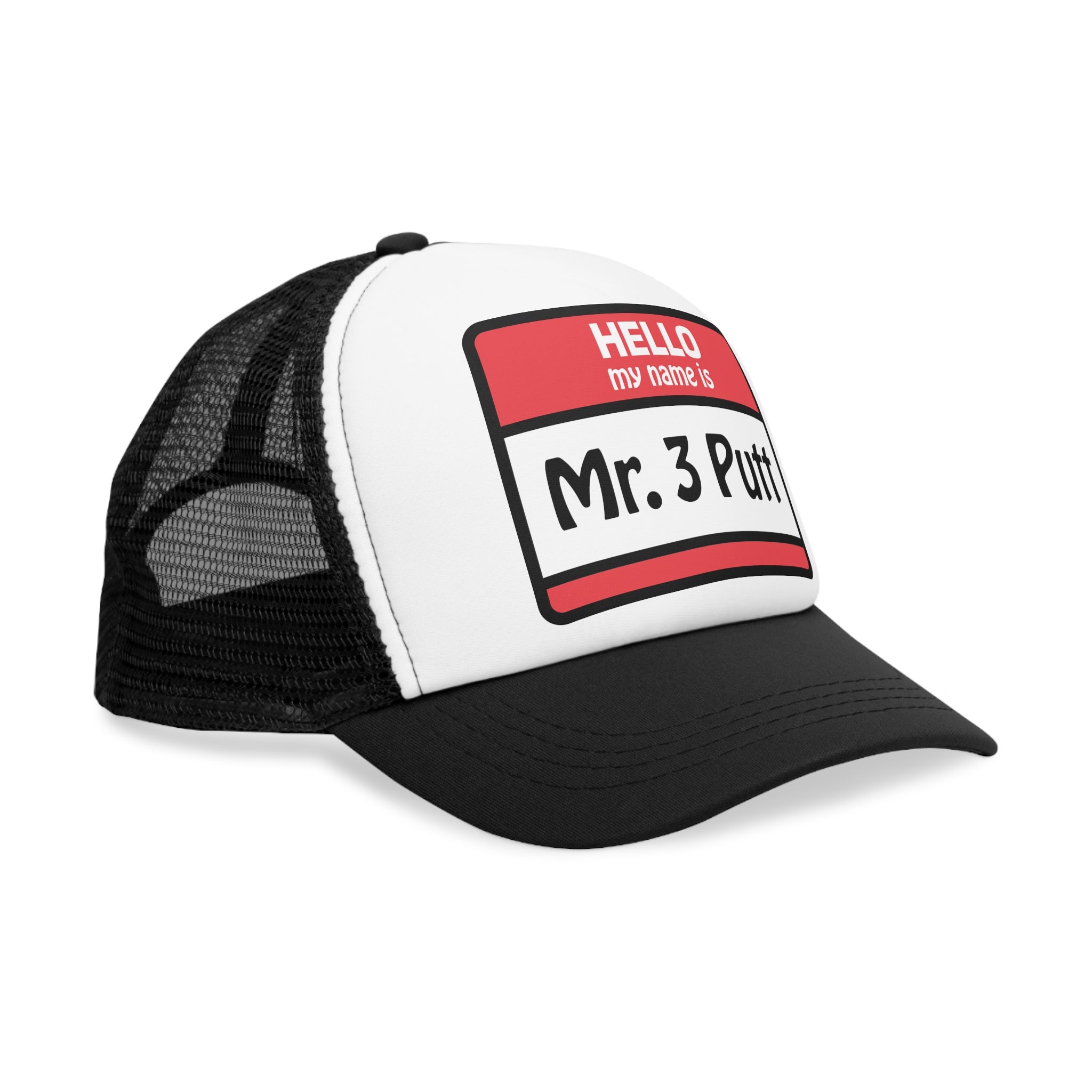 Mr. Three Putt Name tag - Mulligan Masters Cap