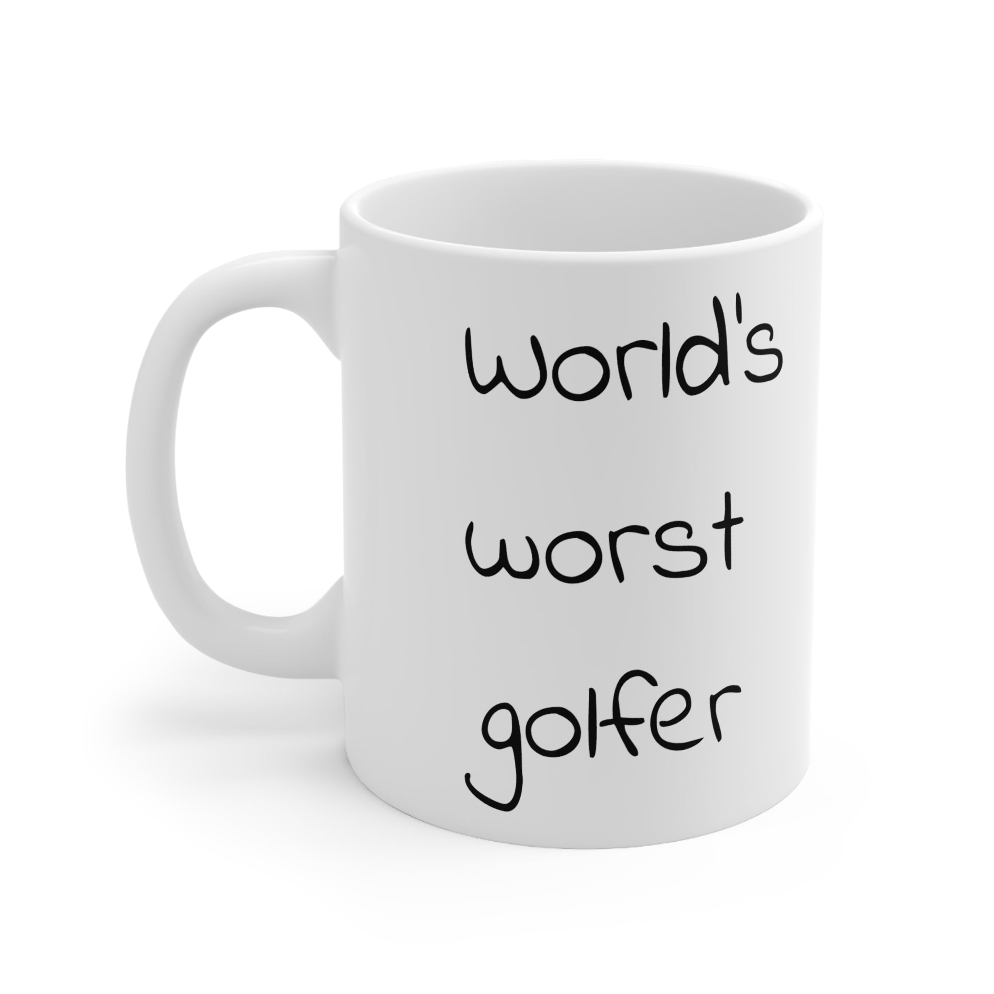 World's worst golfer - Mulligan Masters Mug