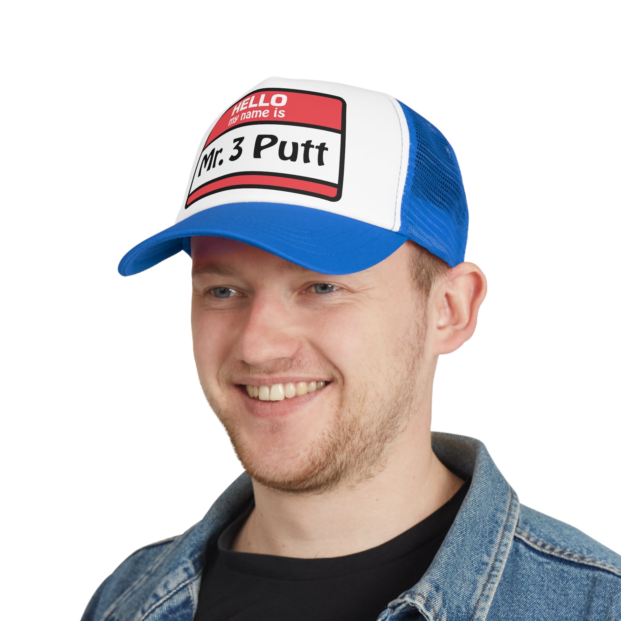 Mr. Three Putt Name tag - Mulligan Masters Cap