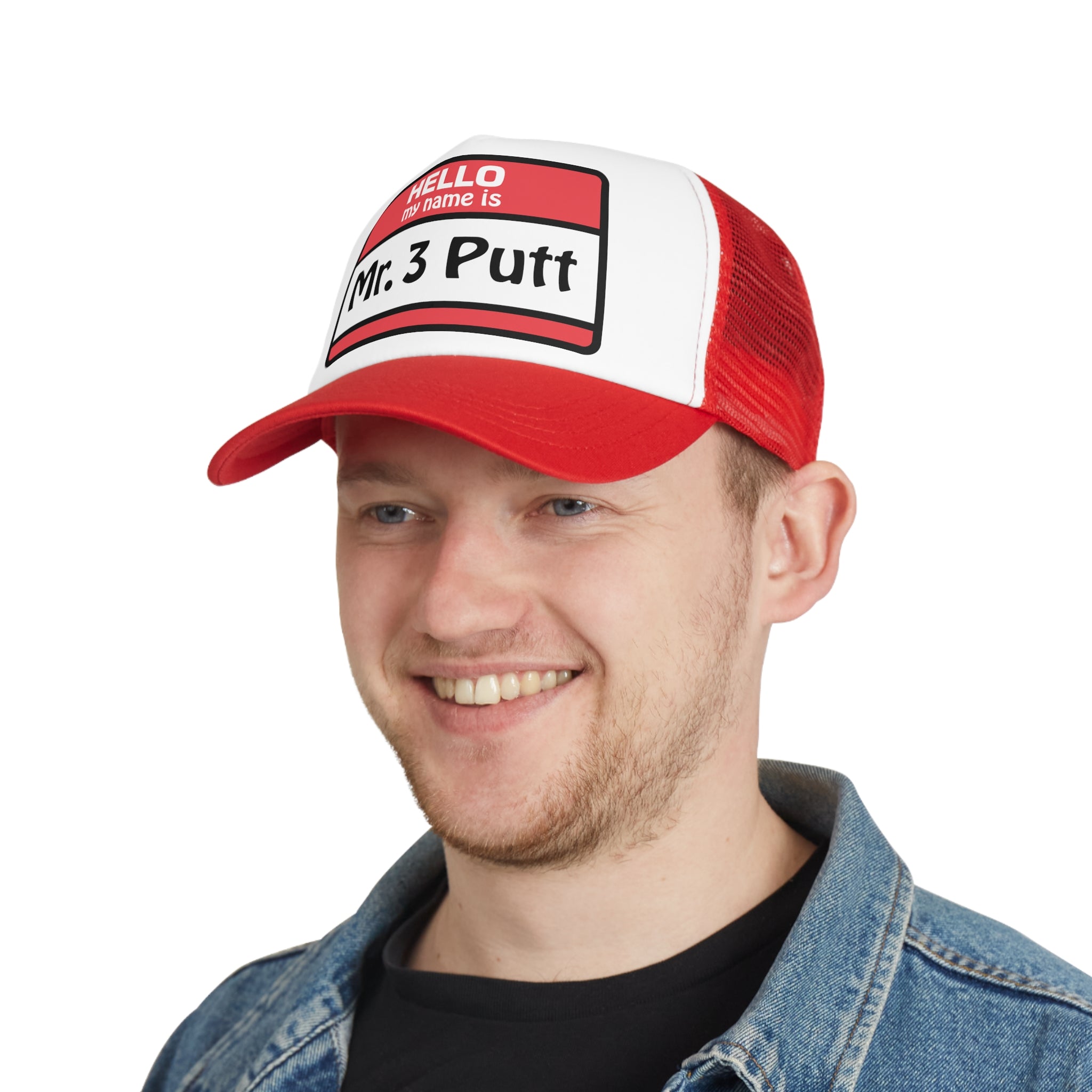 Mr. Three Putt Name tag - Mulligan Masters Cap