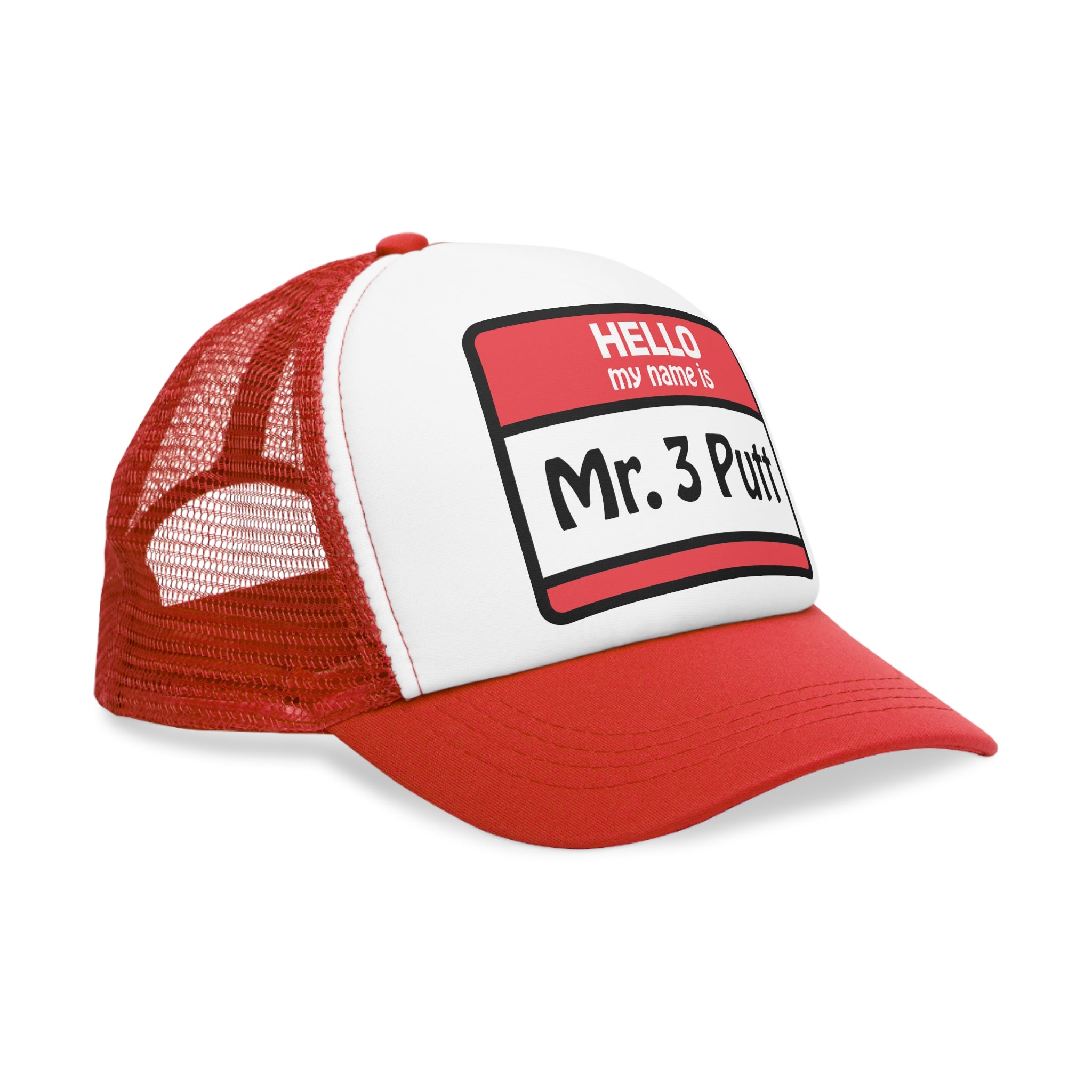 Mr. Three Putt Name tag - Mulligan Masters Cap