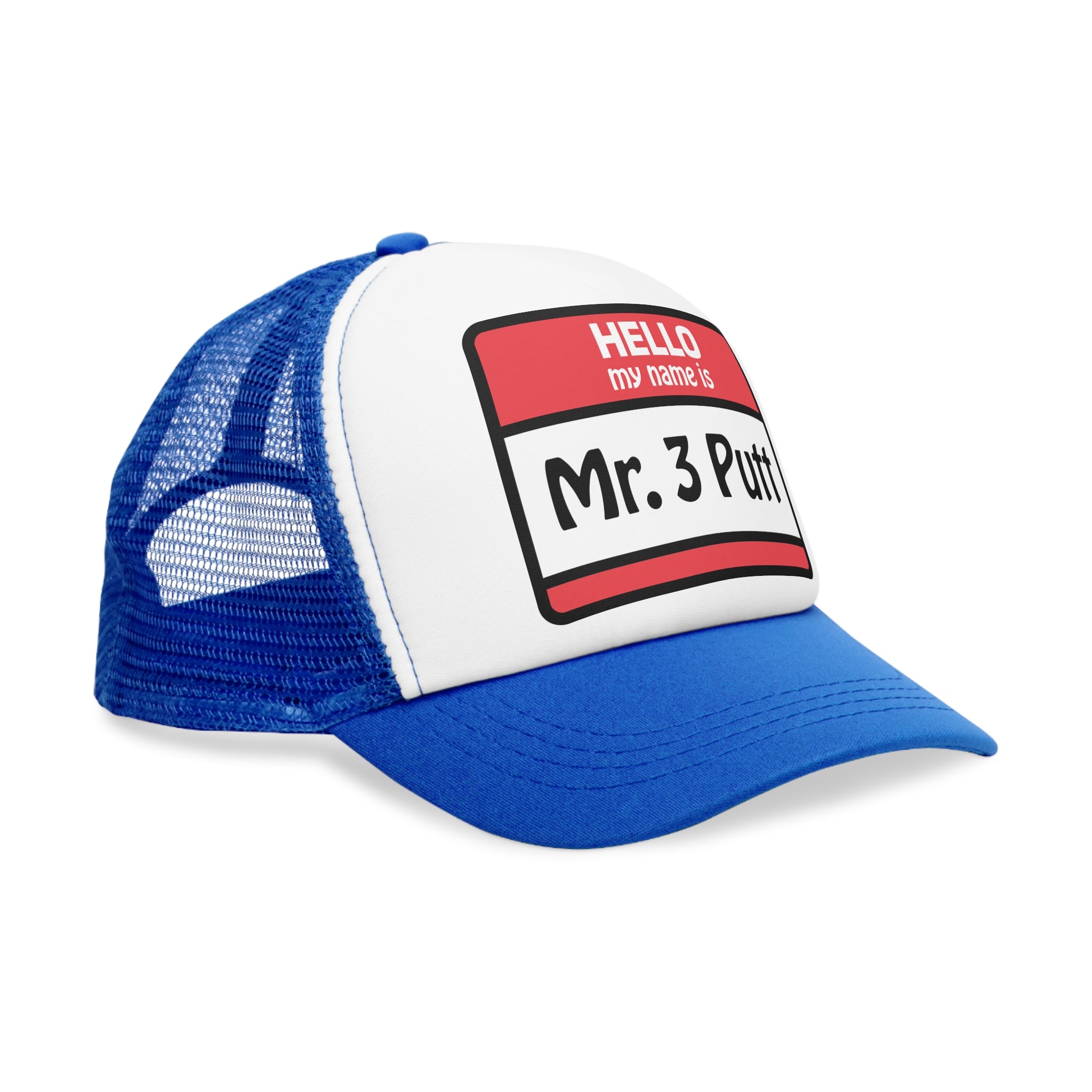 Mr. Three Putt Name tag - Mulligan Masters Cap