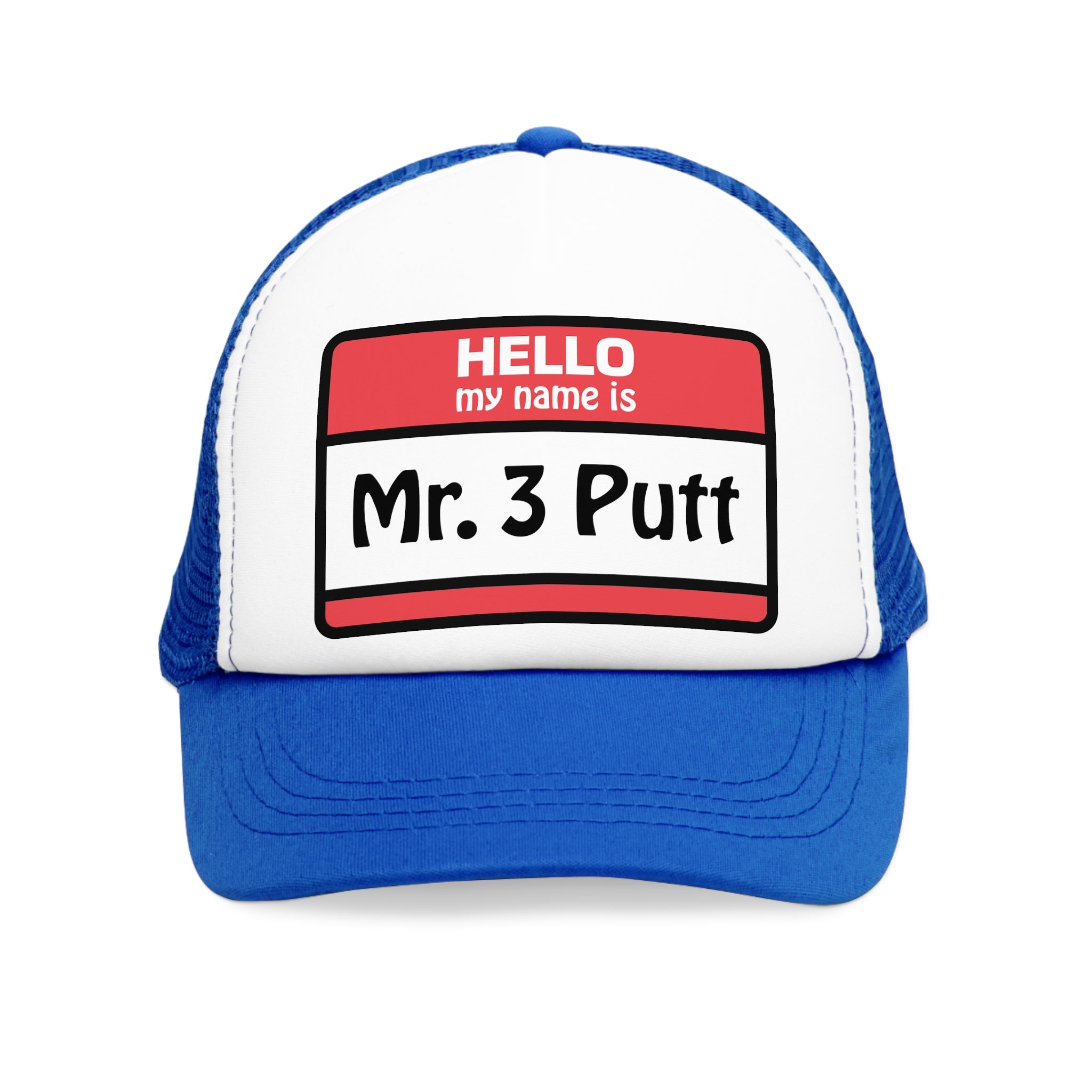 Mr. Three Putt Name tag - Mulligan Masters Cap