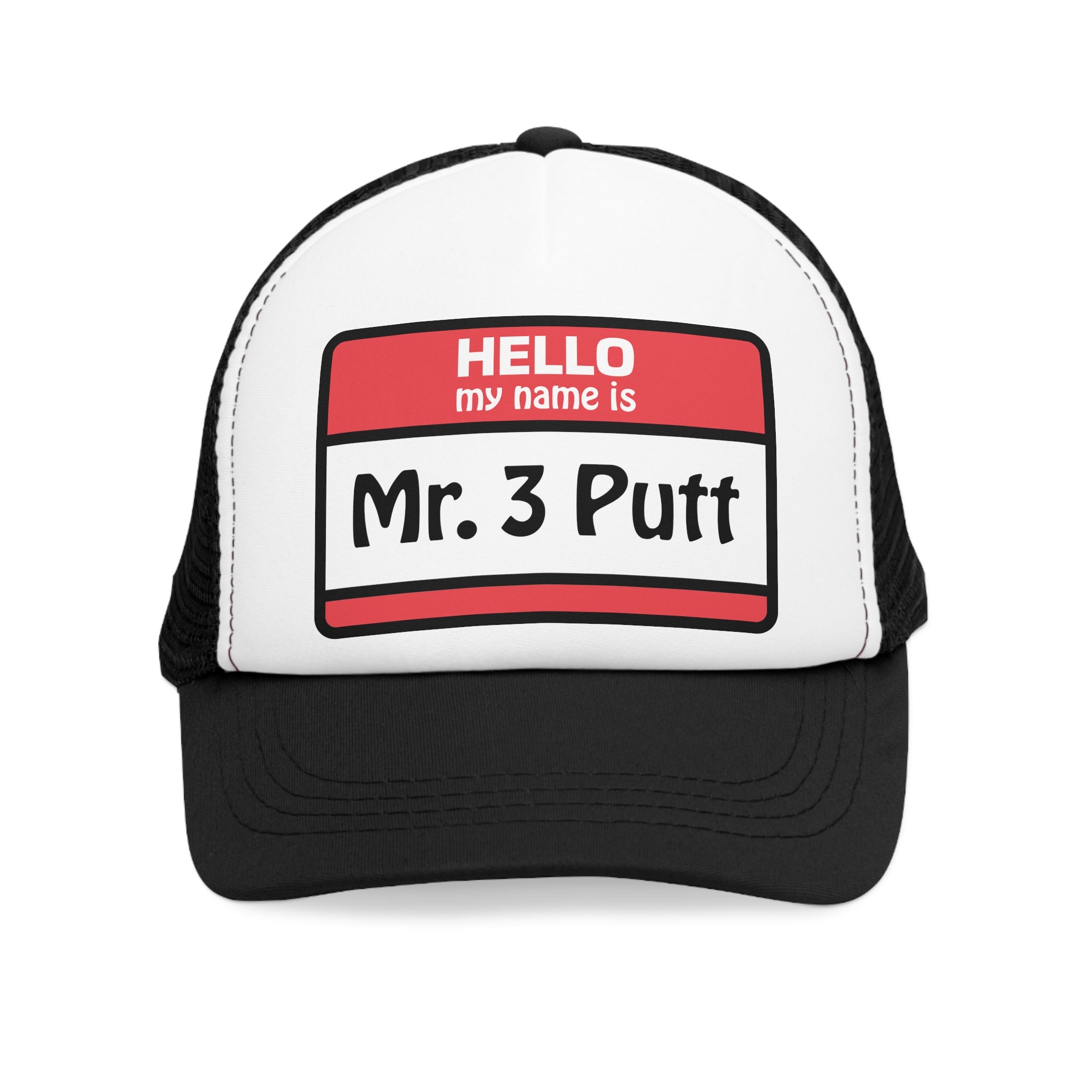Mr. Three Putt Name tag - Mulligan Masters Cap