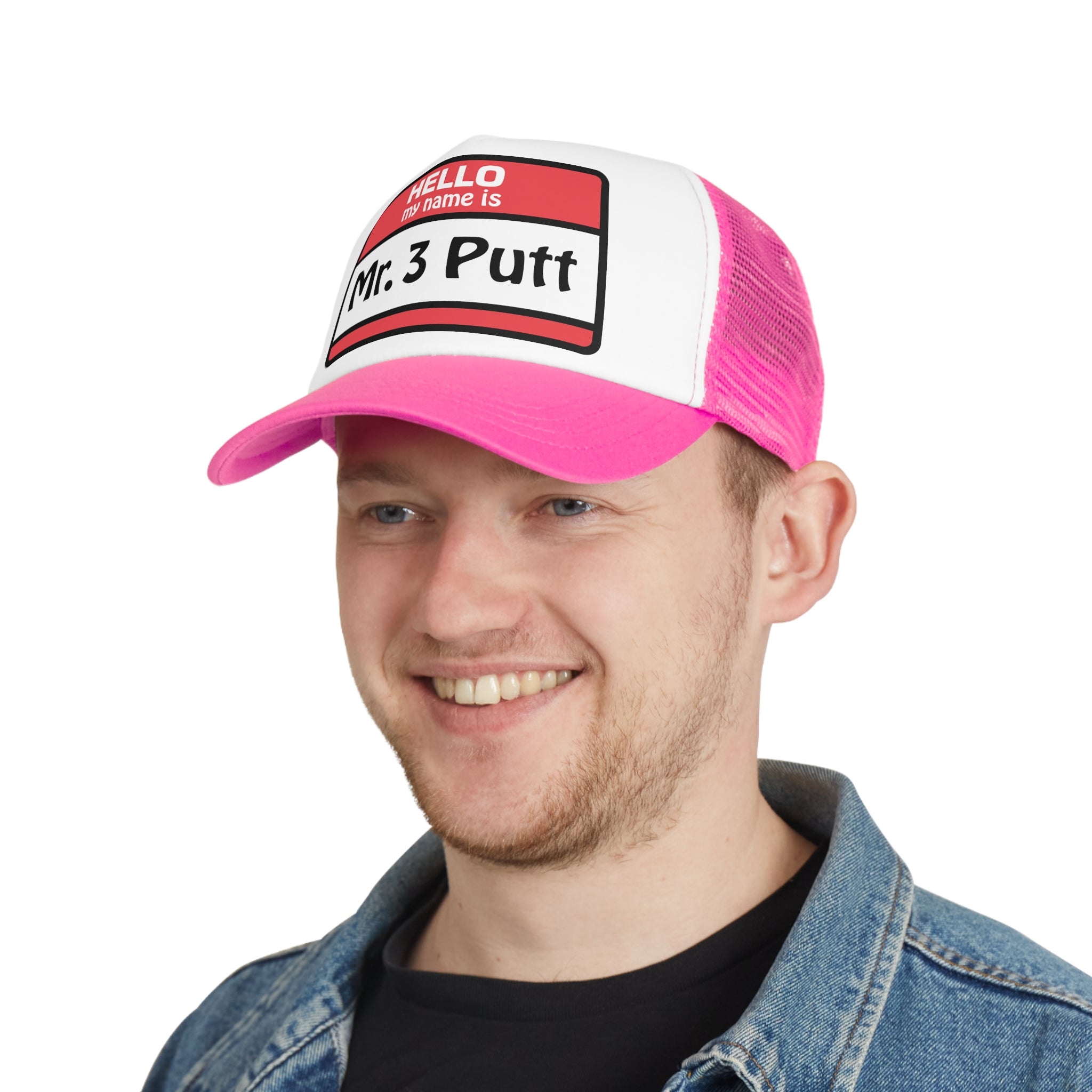 Mr. Three Putt Name tag - Mulligan Masters Cap