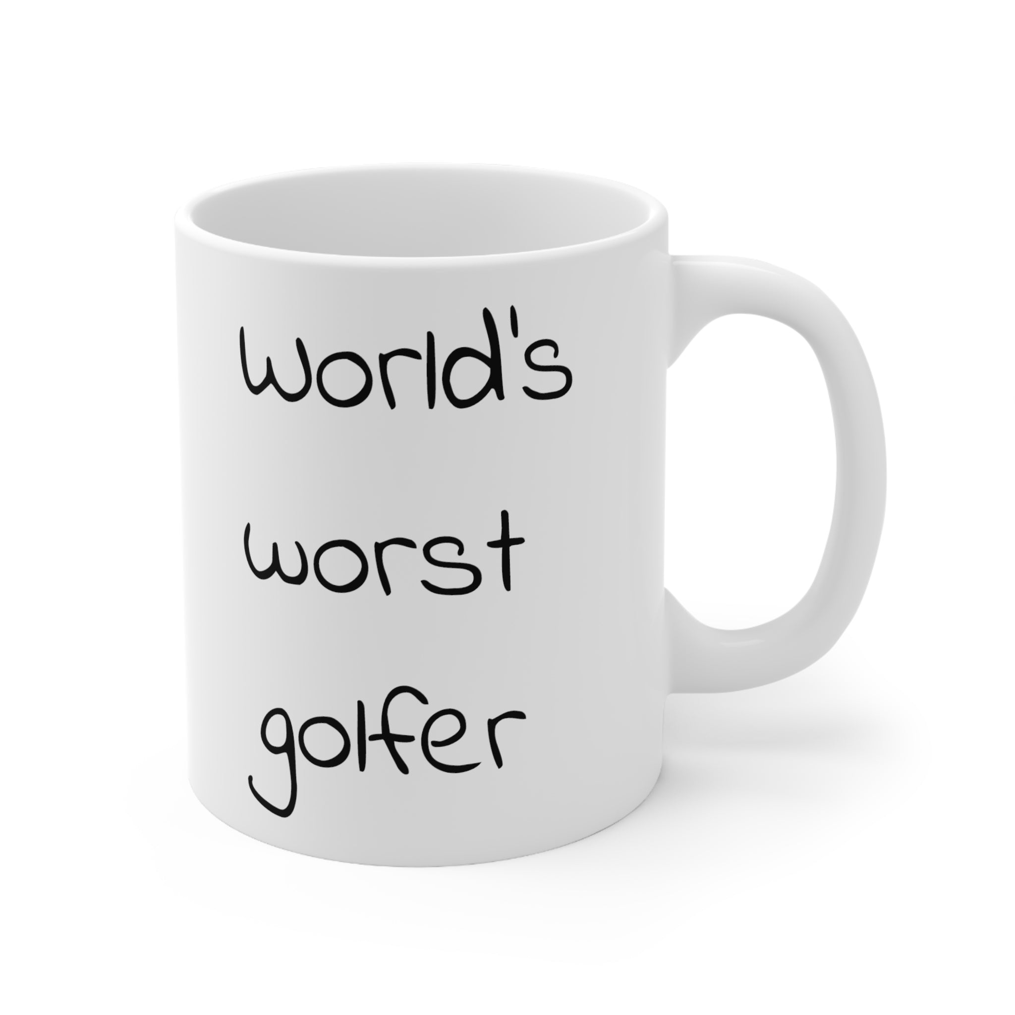 World's worst golfer - Mulligan Masters Mug